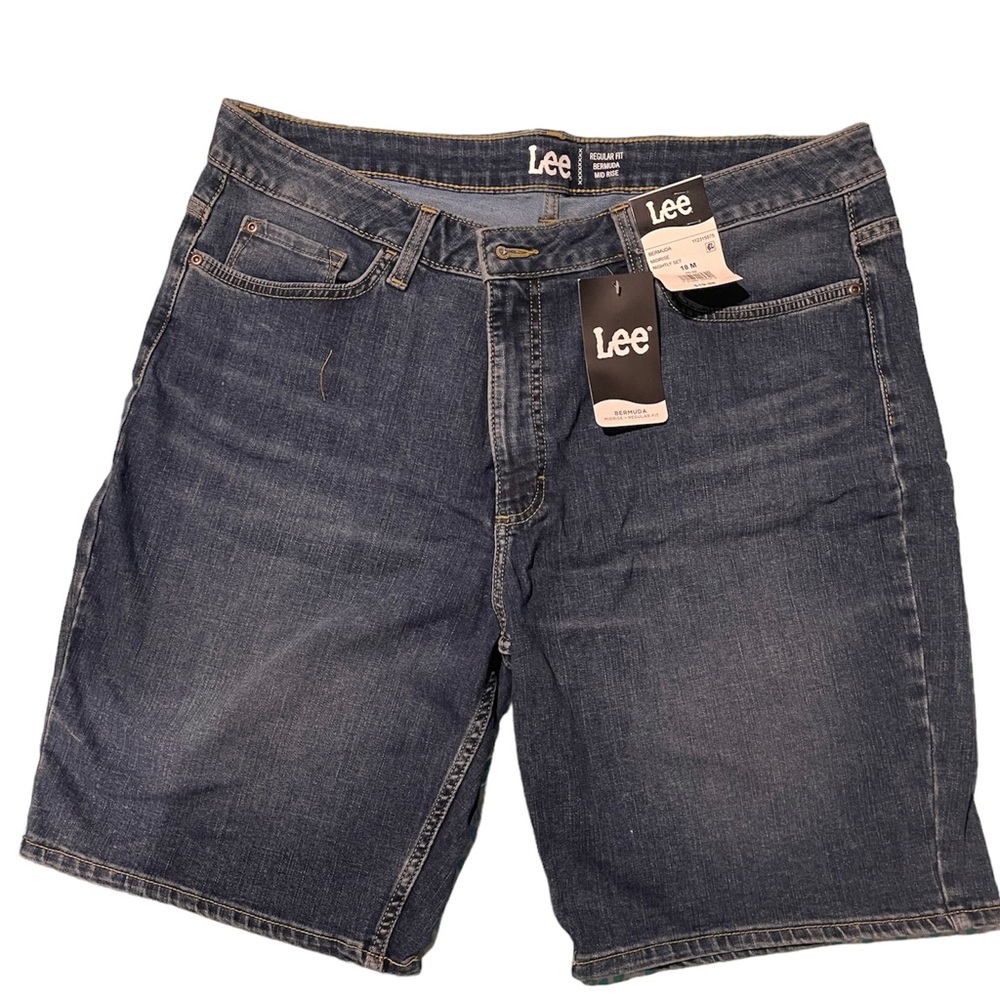 Lee regular fit Bermuda denim shorts
